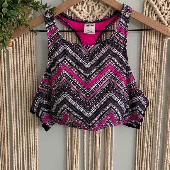 MOSSIMO Women’s Oahu Pink High Neck Swim Bikini Top Size XL - Picture 1 of 6